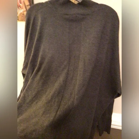 BUY NOW - Lane Bryant Gray Hint of Turquoise Sweater - Plus - Picture 6 of 6